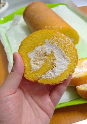 Foto resep BOLU GULUNG KLASIK,OVEN KOMPOR/OVEN TANGKRING