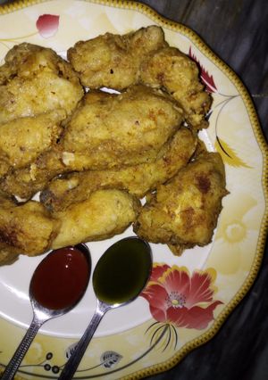 A picture of Crispy Fried Chicken...💞.