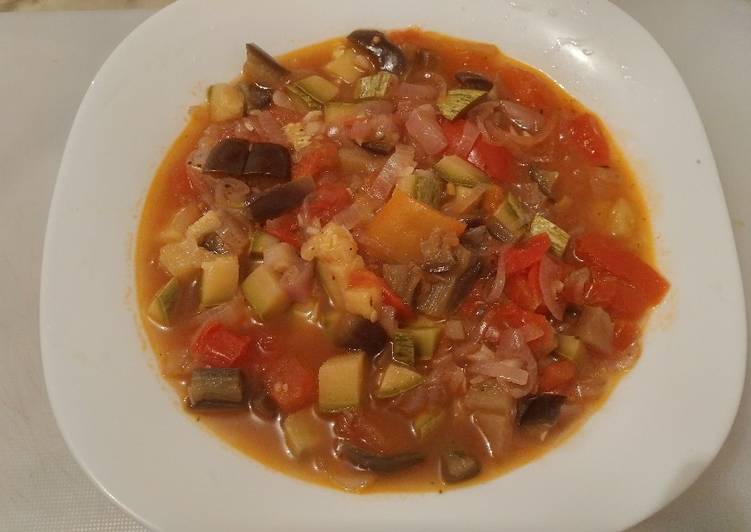 Recette de Récompense-gagner Ratatouille au multicuiseur