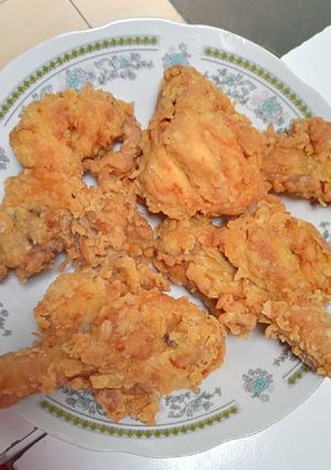 Foto resep Ayam goreng tepung