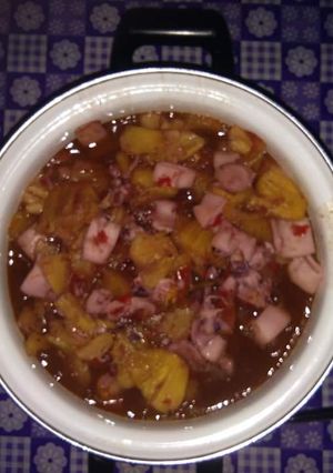 Foto resep Cumi sambal Nanas