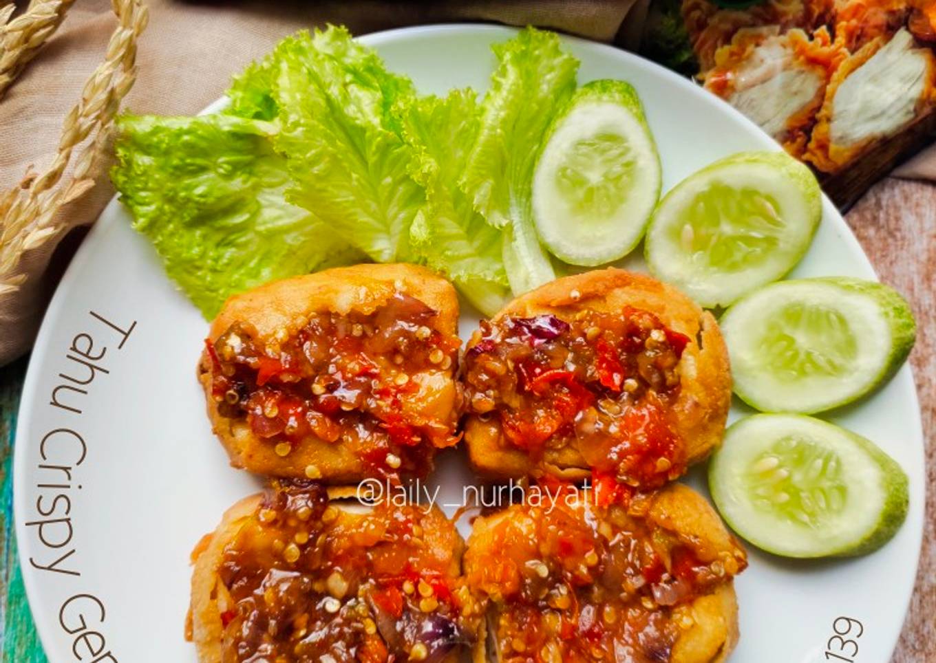 Tahu Crispy Geprek