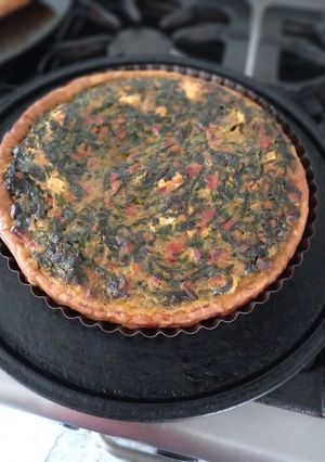 Una foto de Tarta de espinacas