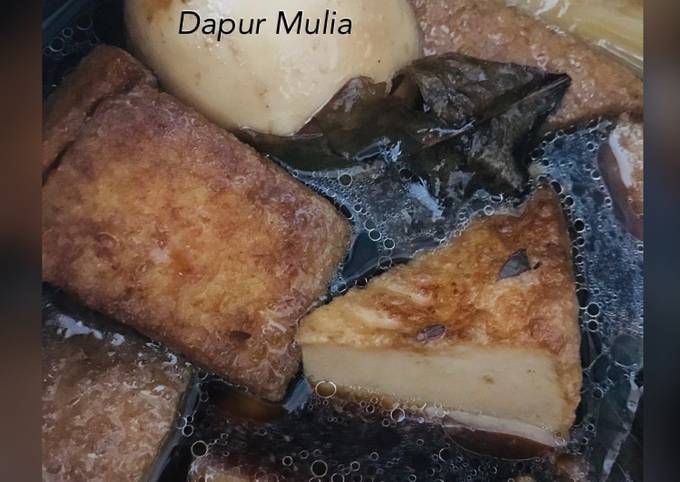 Semur tahu dan telor