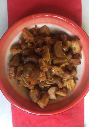 Foto resep Tumis Terong Tahu Tempe
