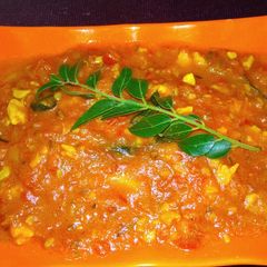 A picture of Tomato tadka.