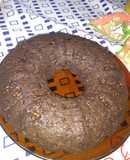Budín de avena y harina de algarroba