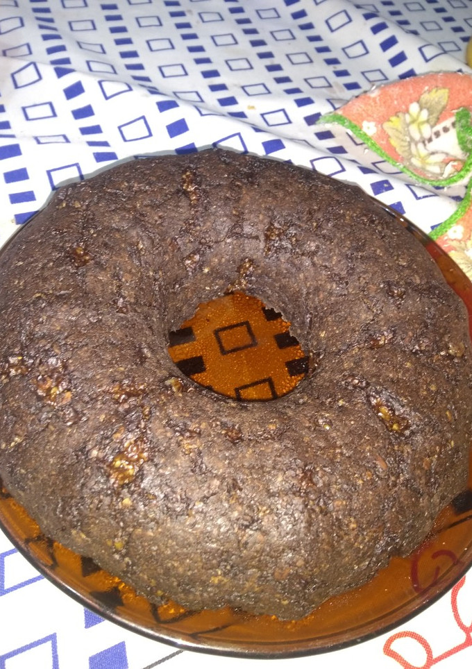 Una foto de Budín de avena y harina de algarroba