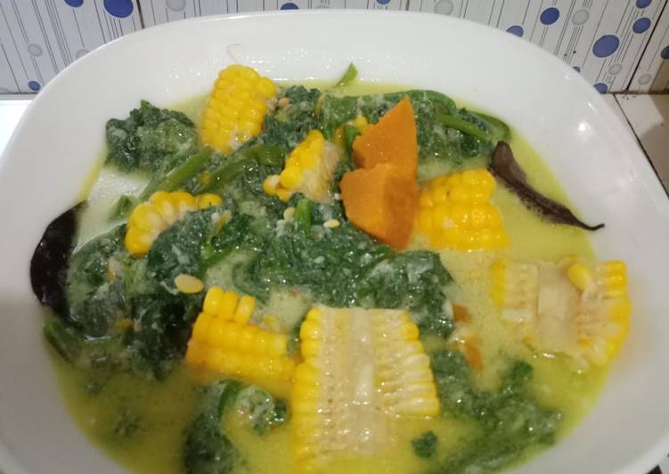 Resep masakan Bobor Daun Waluh/Labu Kuning | Langkah Membuat Bobor Daun Waluh/Labu Kuning Yang Enak Dan Mudah