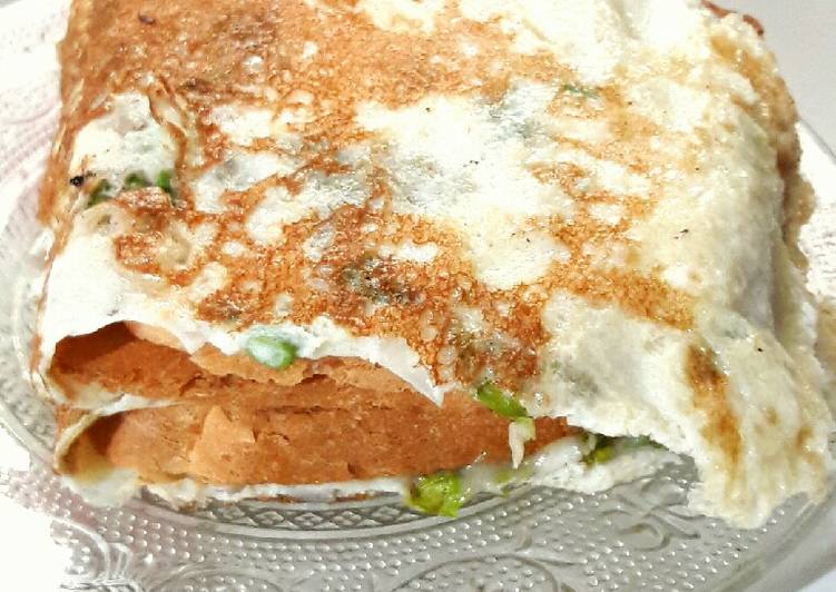 Recipe of Speedy Bread Omelette