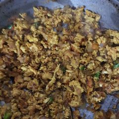 A picture of Egg bhurji.