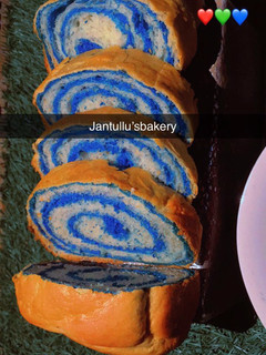 A picture of Homemade bread breakfast bread.