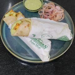 A picture of Paneer Kathi Roll.