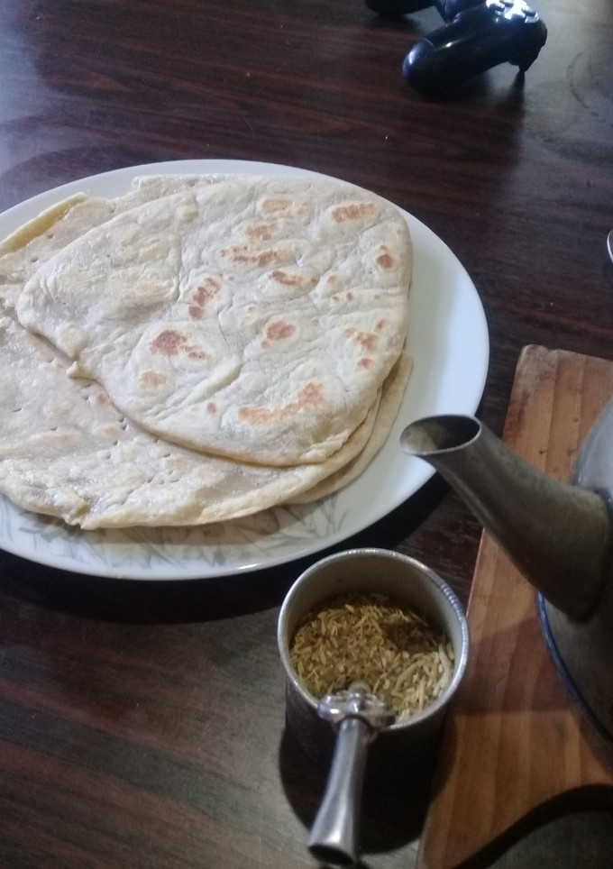 Una foto de Tortilla de grasa en sartén