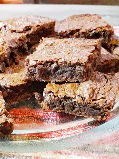Una foto de Brownies de chocolate