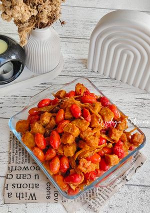 Foto resep Sambal Tempe Teri Kulit Melinjo
