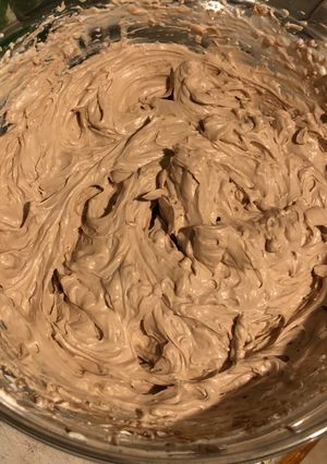 A picture of Mascarpone Cream (or Frosting).