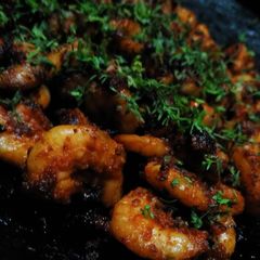 A picture of Tawa Prawns.