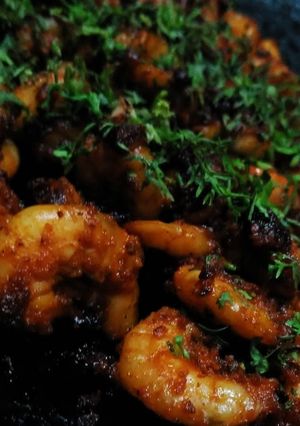 A picture of Tawa Prawns.