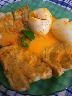 Foto resep Pecel 3t ~ tempe, telur dan terong ala Malang