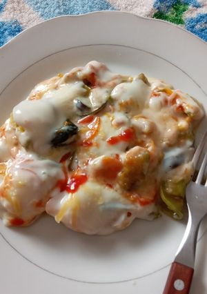 Una foto de Lasaña de vegetales