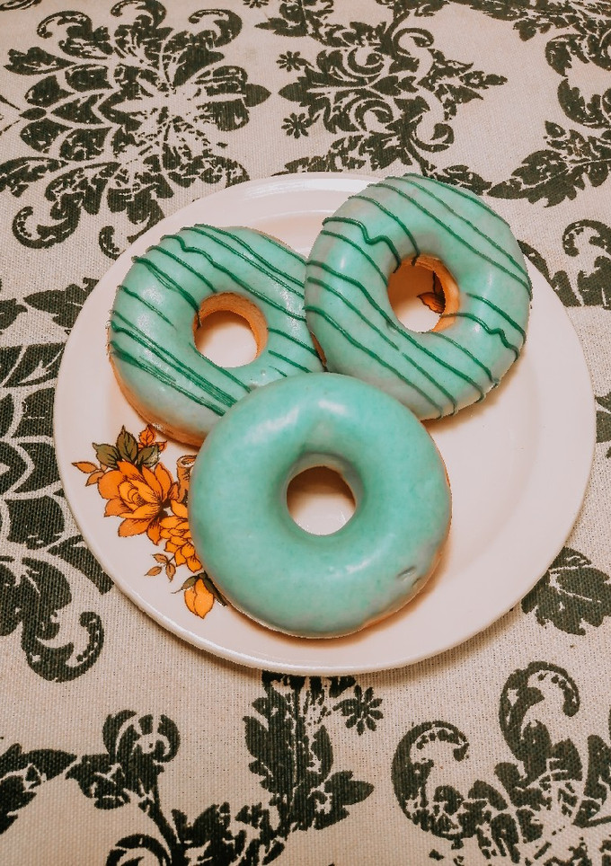 Una foto de Donas al horno en molde