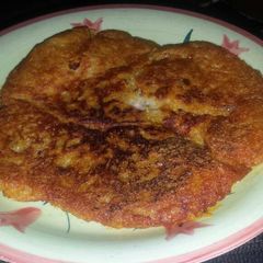 A picture of Water yam akara.