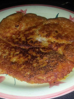 A picture of Water yam akara.