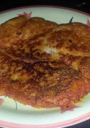 A picture of Water yam akara.