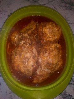 Foto resep Telor ceplok bumbu rendang