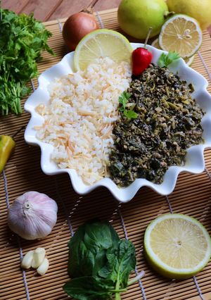 صورة لوصفة يخنة السبانخ