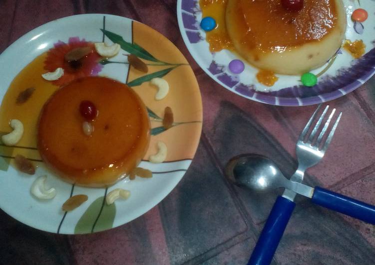 Recipe of Favorite Eggless pudding a healthy dessert