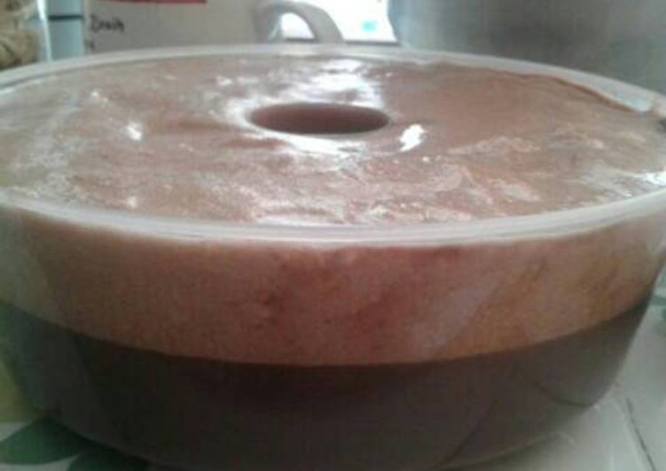 Agar2 coklat putih telor