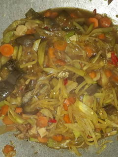 Foto resep Tumis Labu Siam Wortel Terong Ala Vicky