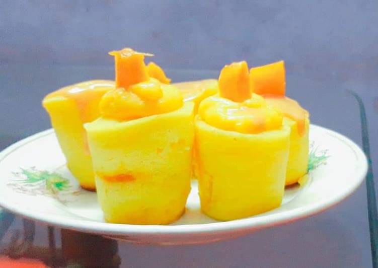 Mango cupcakes