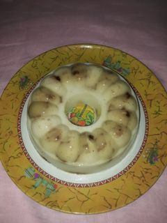 Foto resep Puding susu biskuit