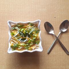A picture of Dal dhokli.