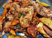 Gambar sayap ayam rosemary