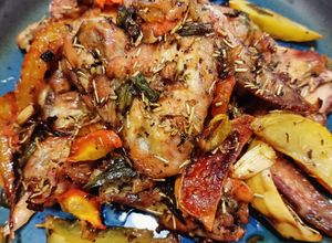 Foto resep Classic Roasted Rosemary Chicken - Sayap Ayam Panggang Rosemary