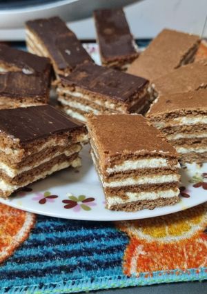 Csányi mézes krémes recept fotója