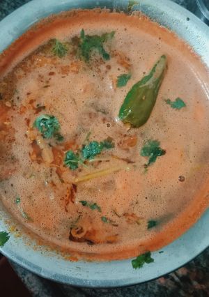 மிளகு தக்காளி ரசம்(milagu thakkali rasam recipe in tamil) செய்முறை முக்கிய புகைப்படம்