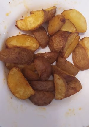 Parázsburgonya Air Fryerben recept fotója