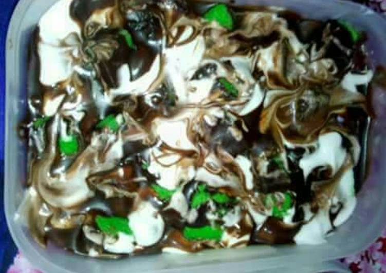 Browcokpan siram coklat ganache