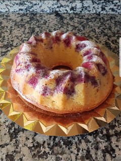 Una foto de Bizcocho arándanos Thermomix