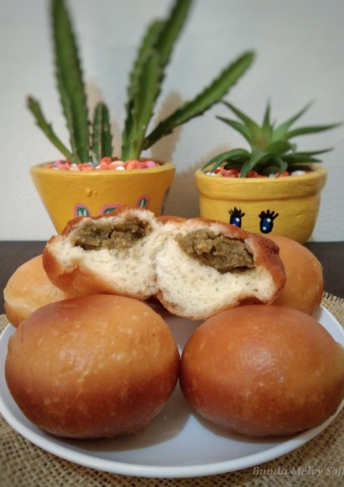 Foto resep Roti Goreng Eggless Isi Kacang Ijo