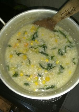 Foto resep Bubur manado simple