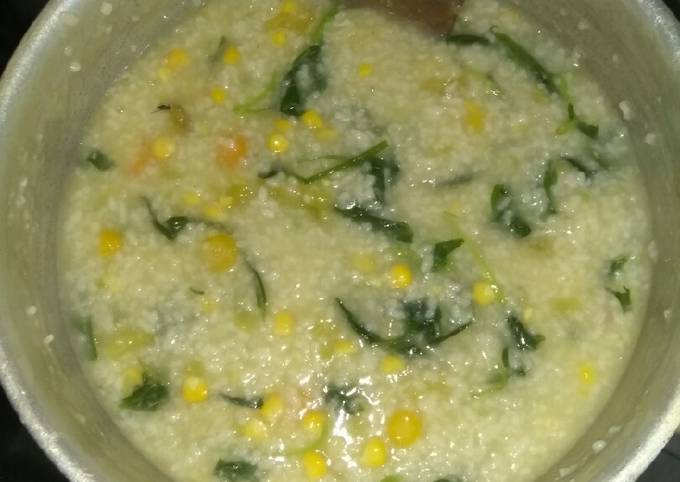 Resep Bubur manado simple, Lezat Sekali