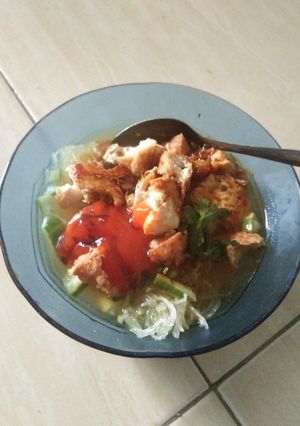 Foto resep Mie tahu telur kuah