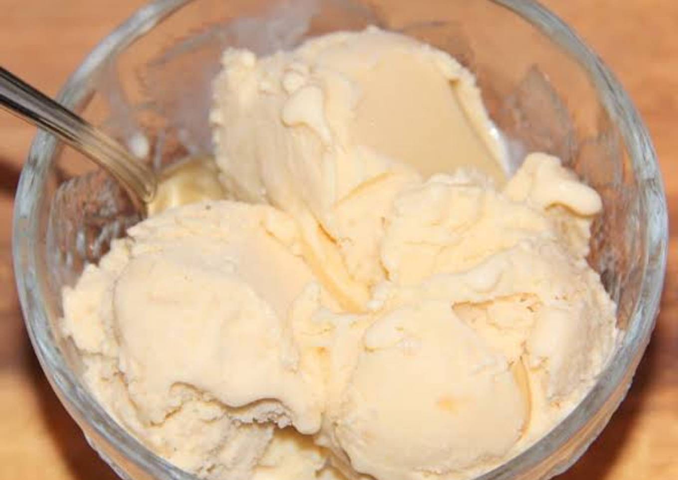 Mummy's special Banana milk ice cream