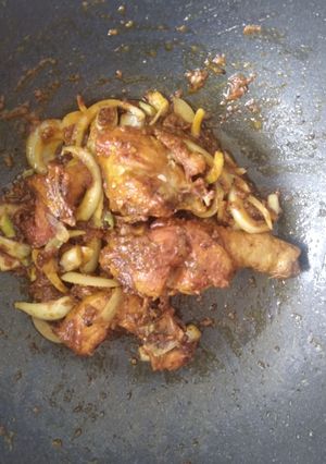 Gambar Ayam masak sambal belimbing buluh + serai